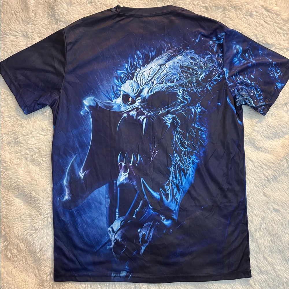 Like new Blue Predator Graphic Tee